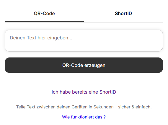Text eingeben